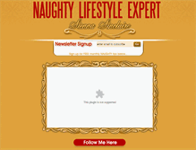 Tablet Screenshot of naughtylifestyleexpert.com